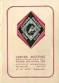 Front page 1950 VATC Caulfield Cup racebook.