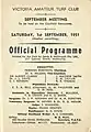1952 Memsie Stakes showing raceday officials.