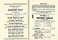 Starters and results of the 1954 Newmarket Handicap.
