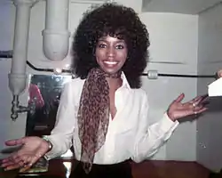 Fayette Pinkney, New Victoria Theatre, London, UK 1974.