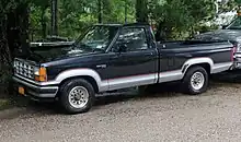 Facelift Ford Ranger XLT, regular cab