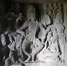 Ellora Caves (Aurangabad district, Maharashtra), circa 6th century AD