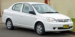 Sedan/Coupe .mw-parser-output .hatnote{font-style:italic}.mw-parser-output div.hatnote{padding-left:1.6em;margin-bottom:0.5em}.mw-parser-output .hatnote i{font-style:normal}.mw-parser-output .hatnote+link+.hatnote{margin-top:-0.5em}Main article: Toyota Platz (XP10)