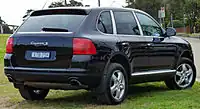 Rear view (Cayenne S)