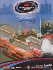 2006 3M Performance 400 program cover