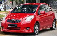 Pre-facelift: Yaris S 5-door (Malaysia)