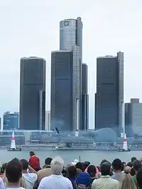 Red Bull Air Race in Detroit-Windsor.