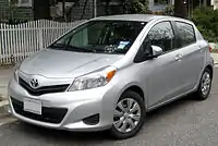 Pre-facelift: Yaris LE 5-door (US)