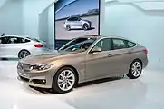 BMW 3 Series GT (F34; 2013-2020) .mw-parser-output .hatnote{font-style:italic}.mw-parser-output div.hatnote{padding-left:1.6em;margin-bottom:0.5em}.mw-parser-output .hatnote i{font-style:normal}.mw-parser-output .hatnote+link+.hatnote{margin-top:-0.5em}Main article: BMW 3 Series GT