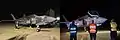 First two F-35I arrive at Nevatim Air Base in December 2016 (#901 & #902)