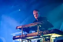 Martijn Westerholt on stage (2016)
