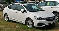 Buick Verano sedan, 2018 facelift, front