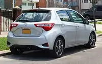 2017 facelift: Yaris SE 5-door (US)