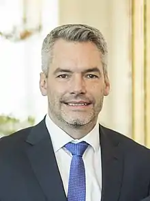 AustriaKarl Nehammer,Chancellor