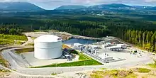 The Mt. Hayes facility near Ladysmith, BC