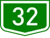 32 main road shield