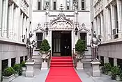 #36: An early apartment building (1905), it was once called the "Gramercy Clubhouse" Designed by James Riley Gordon