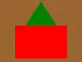 The distinguishing patch of the 3rd Battalion (Toronto Regiment), CEF.