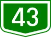 43 main road shield