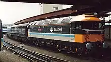 Class 47/7a No.47&nbsp;702 in ScotRail livery