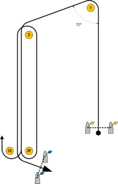 70° Trapezoid Outer Course (O)