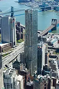 Brooklyn Bridge, Manhattan Bridge and 8 Spruce Street
