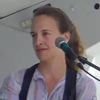 Gould at the 2009 Brooklyn Book Festival