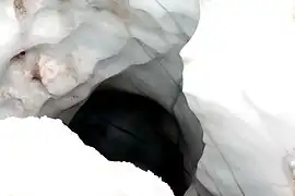Gergeti glacier