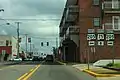 Road signs in downtown Albertville