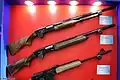 The upmost pump shotgun is approved for Standard Manual division, while the semi Auto Shotgun in the middle is approved for the regular Standard division.