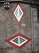 A La Ronde, window detail