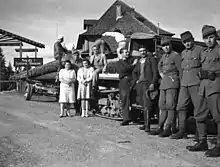 Hungarian-Soviet border at Uzhok pass, 1940