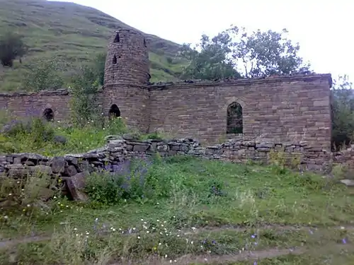A mosque in the village Oshni