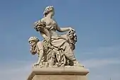 L’Abondance, by Antoine Coysevox, a sculpture at the Palace of Versailles