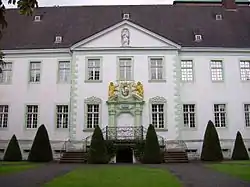 Portal of Abtei Liesborn in Liesborn, a part of the municipality of Wadersloh