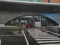 The Zebra crossing access to the BRT station
