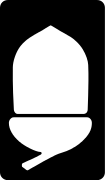 Acorn waymark for National Trails