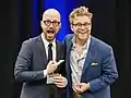 With Adam Conover, 2018