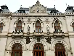 The Prefecture of Covurlui County Prefect's building from the interwar period.