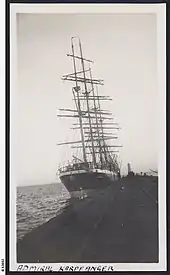 Image 4The barque Admiral Karpfanger at Port Germein jetty in South Australia. (from Transport in South Australia)