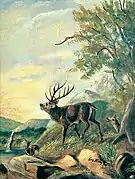 Abend im Gebirge, 1908