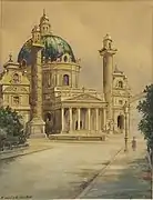 Karlskirche, 1910