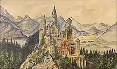 Neuschwanstein Castle (different version)