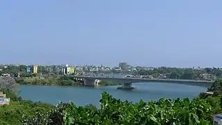 The Nyali Bridge, linking Nyali to "Mvita".