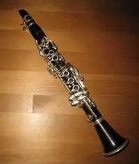 An A-flat clarinet
