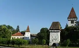 Transylvanian Saxon Fortified Church in Agnita