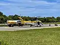 AgustaWestland AW139 (V8-MIB) being refuelled