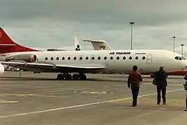 Air Toulouse International Sud Aviation Caravelle at Dublin Airport in 1993