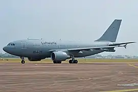 Airbus A310 MRTT nr. 10+25 of the grey fleet.