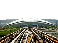 Exterior of the Terminal 3 Transportation Hub